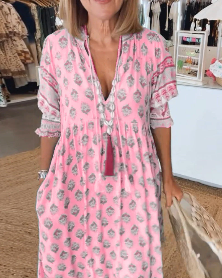 EMMA | Sommerkleid mit stilvollem und luftigem Design