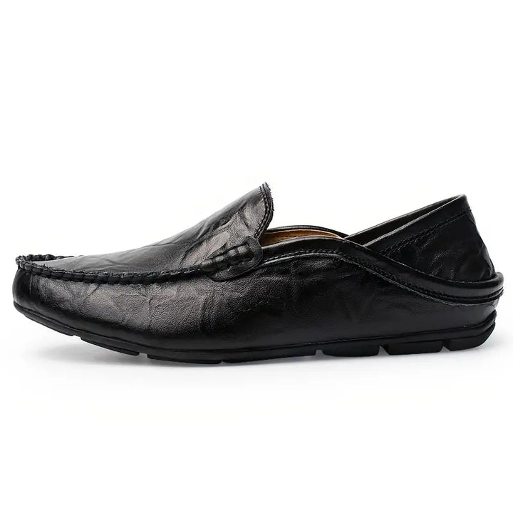 Venezianische handgemachte Lederloafer Herren