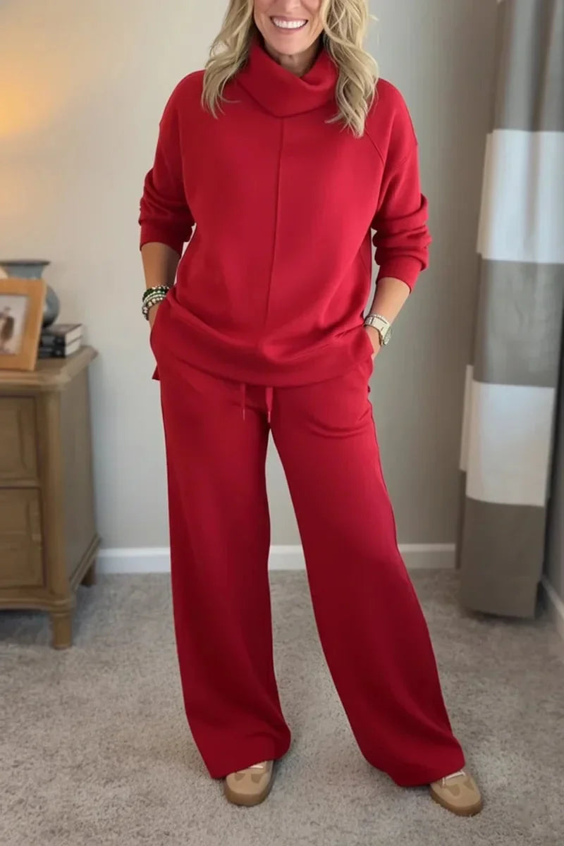 Nora | Lounge-Set Damen zweiteilig elegant klassisch