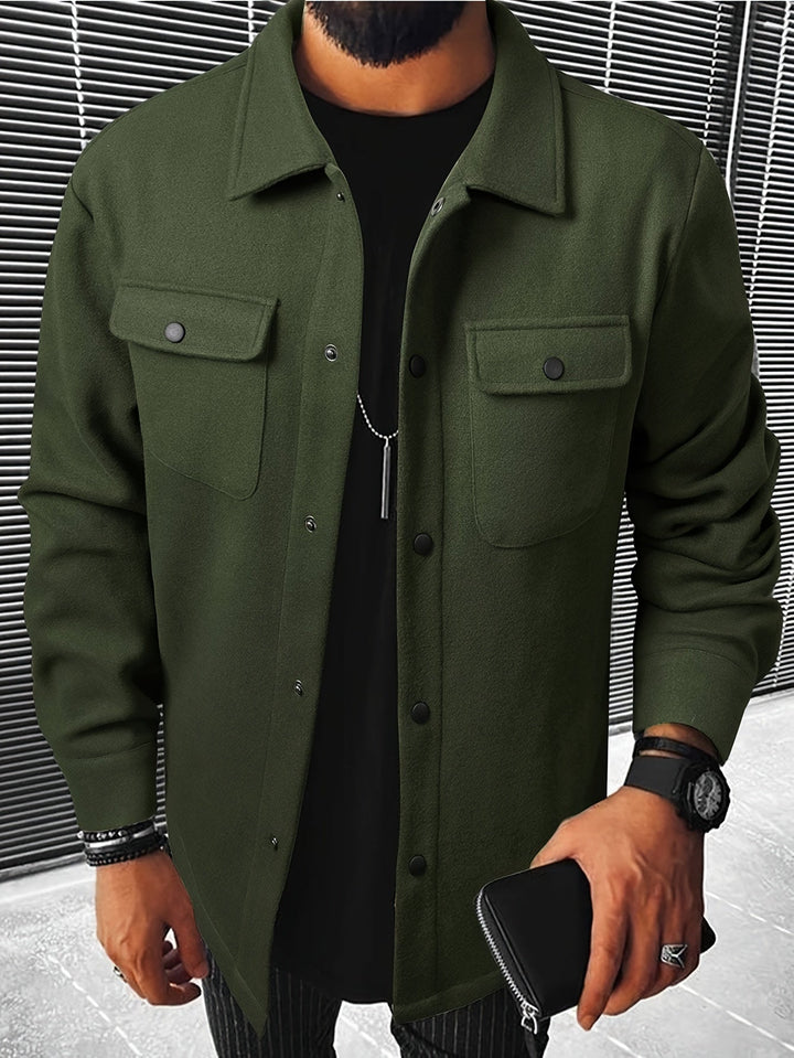 ModeBecker | Freizeitjacke für Herren mit Pattentasche