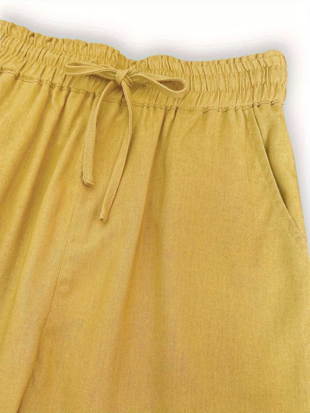 Paula | Leinenhose mit hohem Bund und Leichtigkeit