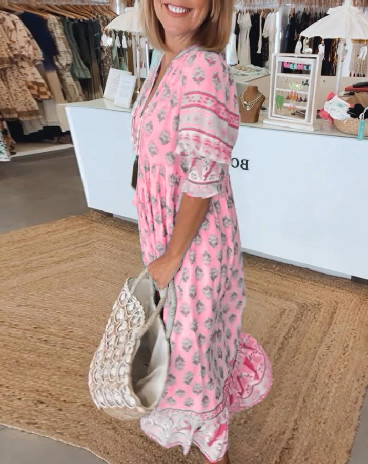 EMMA | Sommerkleid mit stilvollem und luftigem Design