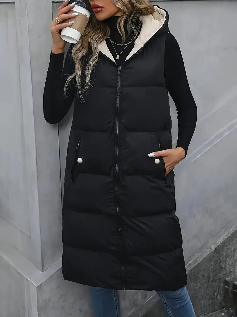 Talia | Warmer Kapuzenpulli mit Zipper und Komfort