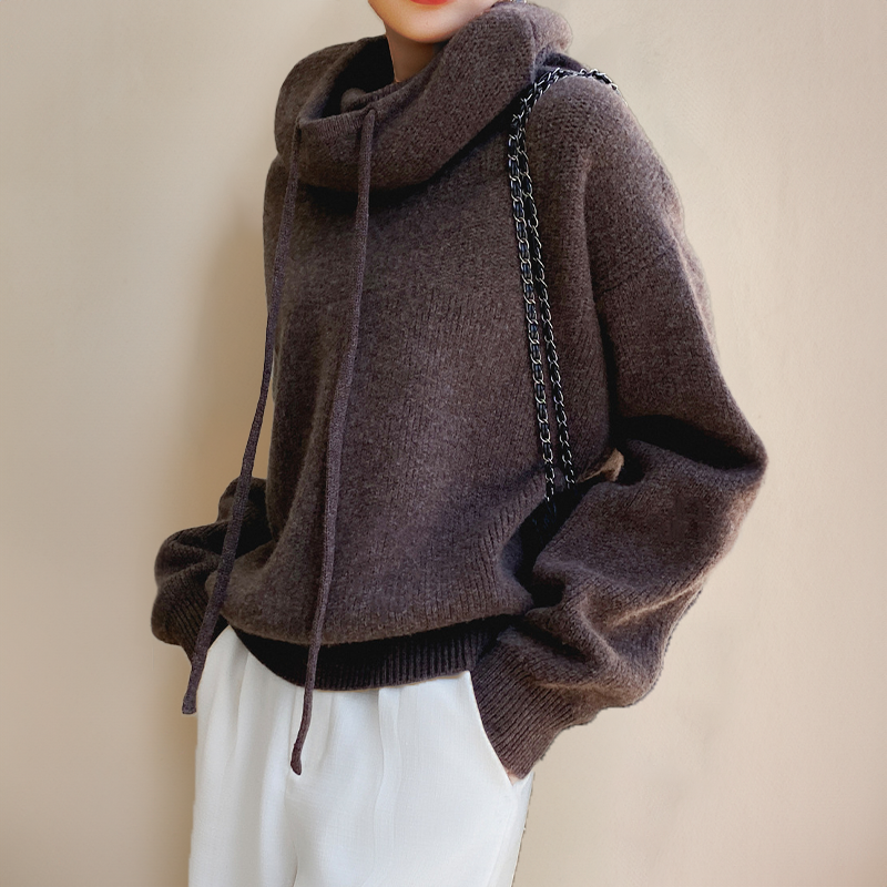 Helena | Warmer Rollkragenpullover aus reiner Wolle