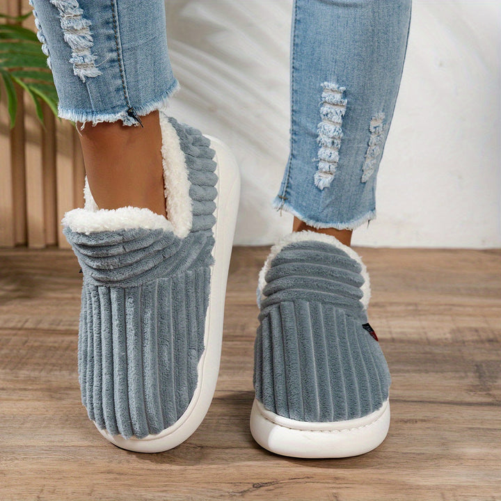 Lina | Gemütliche Plüsch-Pantoffeln für Damen