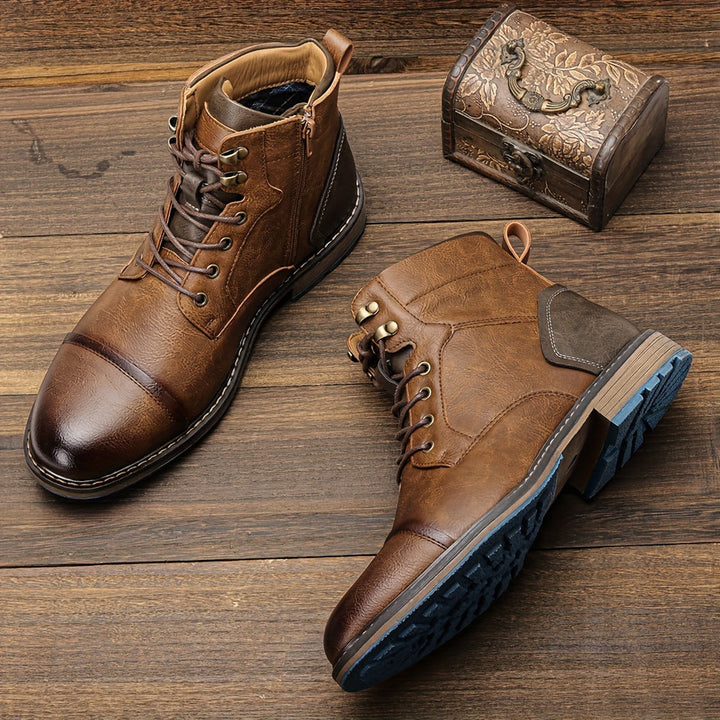 Jonah | Klassische Brogue-Stiefel im Heritage-Stil