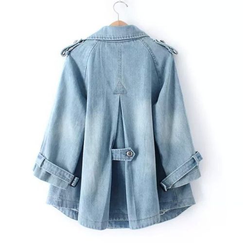 Helena | Eleganter Denim-Cape für Damen