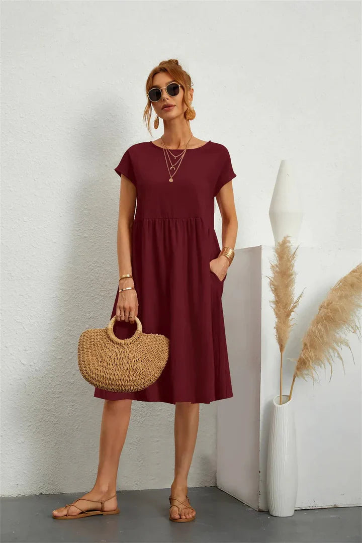Sol | Elegantes Kleid für festliche Anlässe mit sommerlicher Leichtigkeit