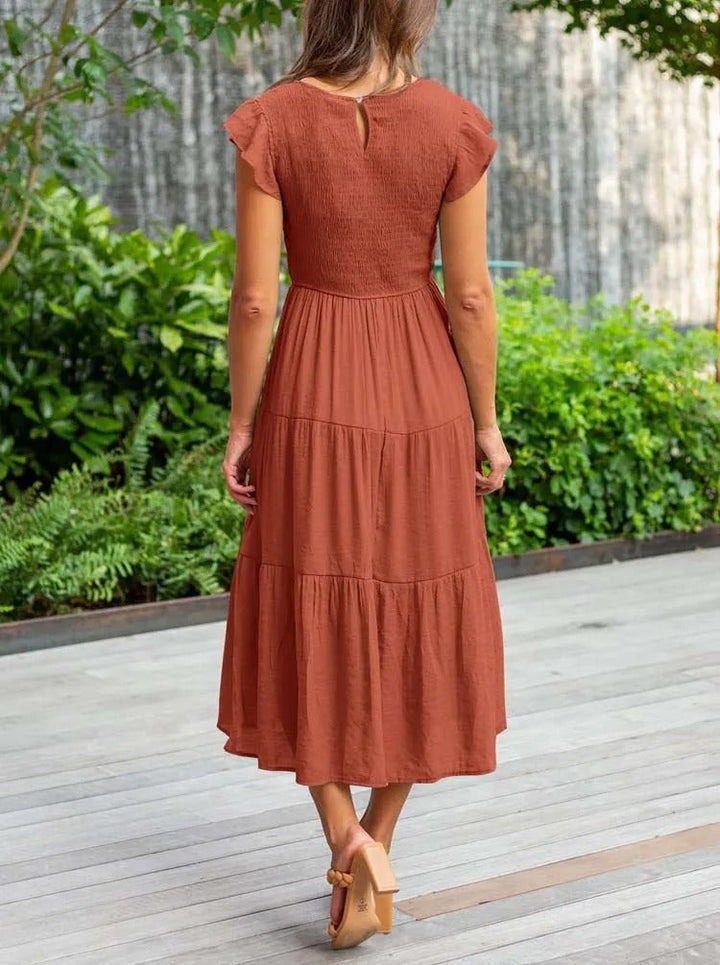 Lovelee | Bauchbedeckendes Kleid mit Raffinesse