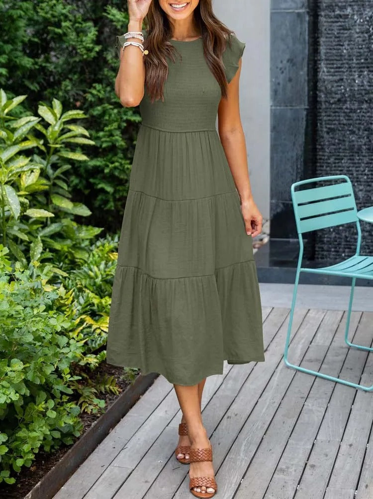 Lovelee | Bauchbedeckendes Kleid mit Raffinesse