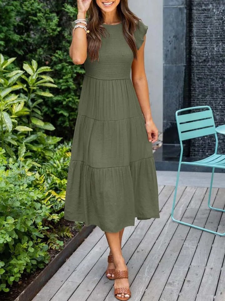 Lovelee | Bauchbedeckendes Kleid mit Raffinesse
