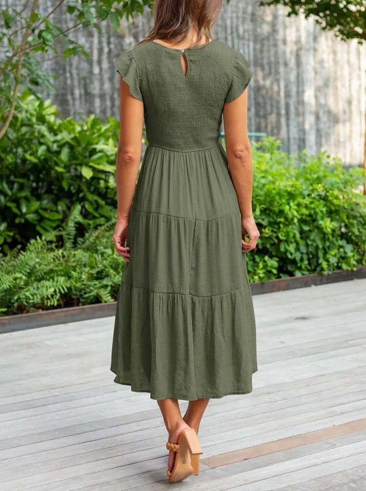 Lovelee | Bauchbedeckendes Kleid mit Raffinesse
