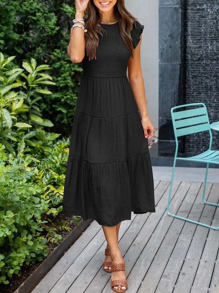 Lovelee | Bauchbedeckendes Kleid mit Raffinesse