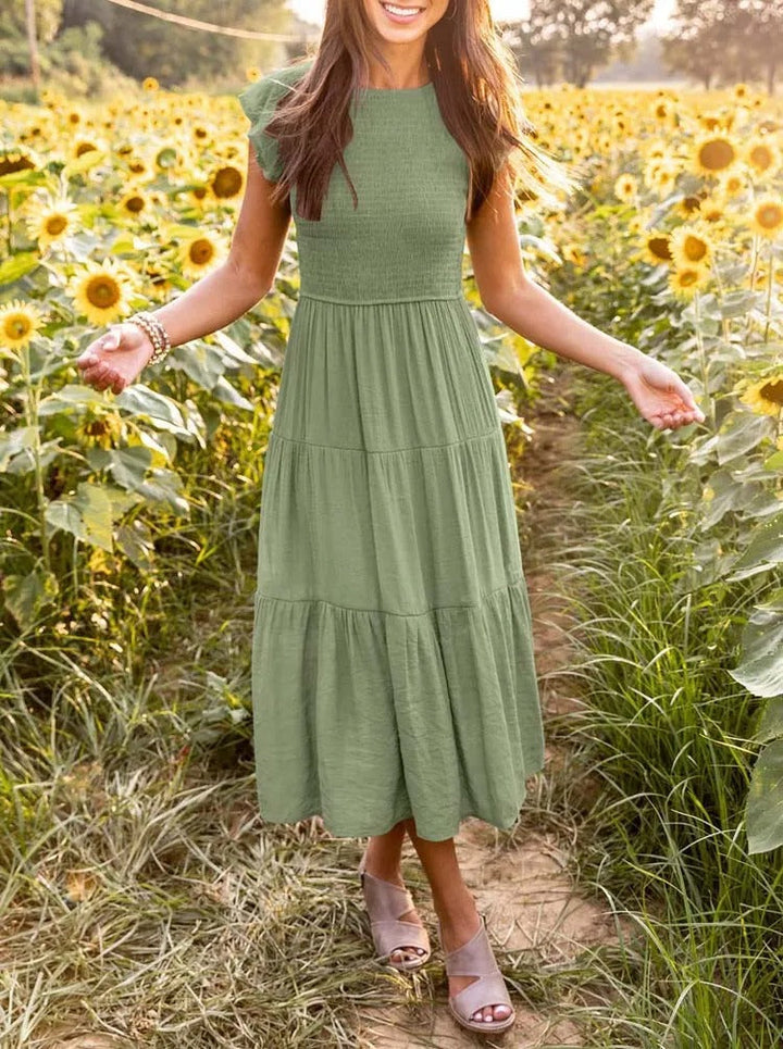 Lovelee | Bauchbedeckendes Kleid mit Raffinesse