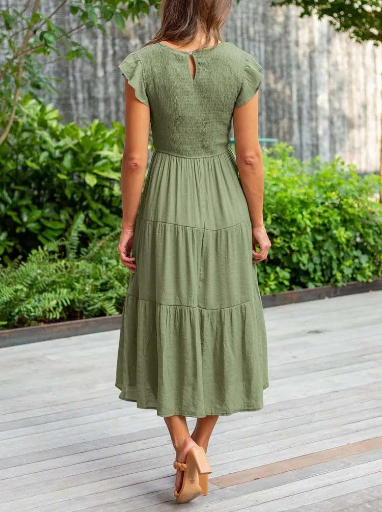 Lovelee | Bauchbedeckendes Kleid mit Raffinesse