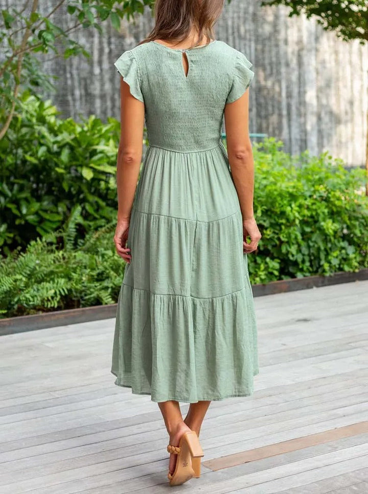 Lovelee | Bauchbedeckendes Kleid mit Raffinesse