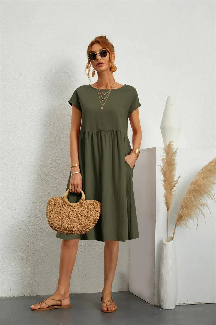 Sol | Elegantes Kleid für festliche Anlässe mit sommerlicher Leichtigkeit