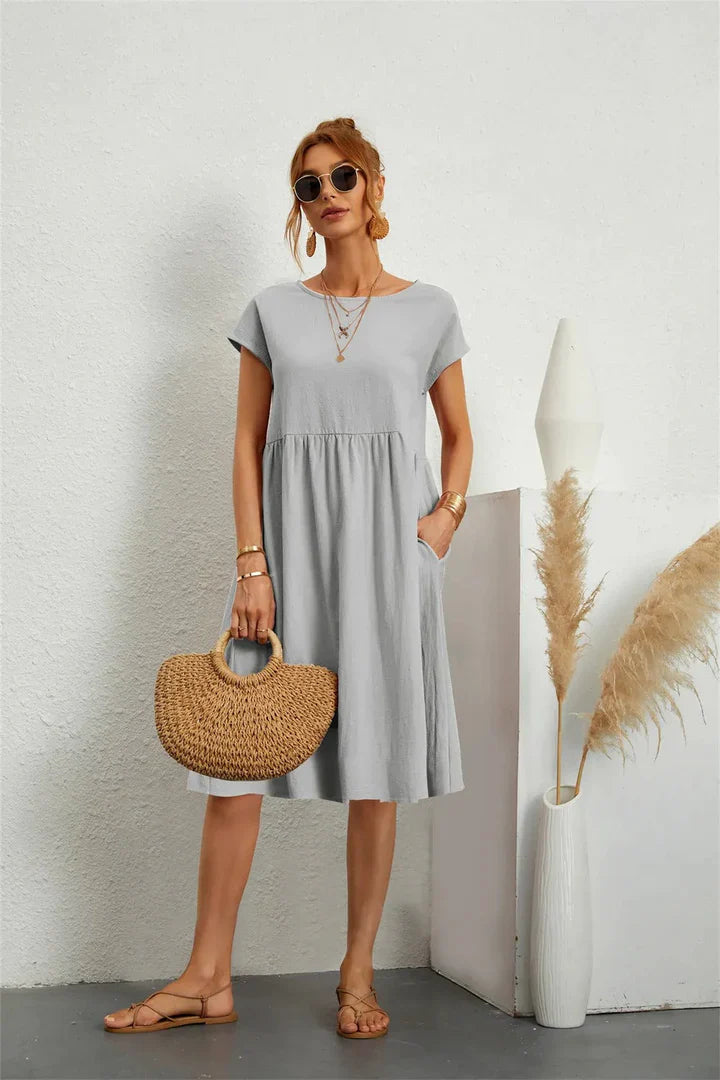 Sol | Elegantes Kleid für festliche Anlässe mit sommerlicher Leichtigkeit