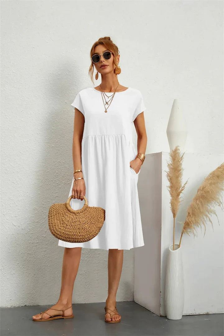 Sol | Elegantes Kleid für festliche Anlässe mit sommerlicher Leichtigkeit