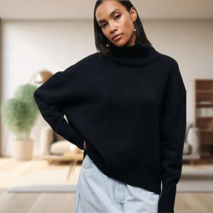 Calista | Klassischer Damen Rollkragenpullover