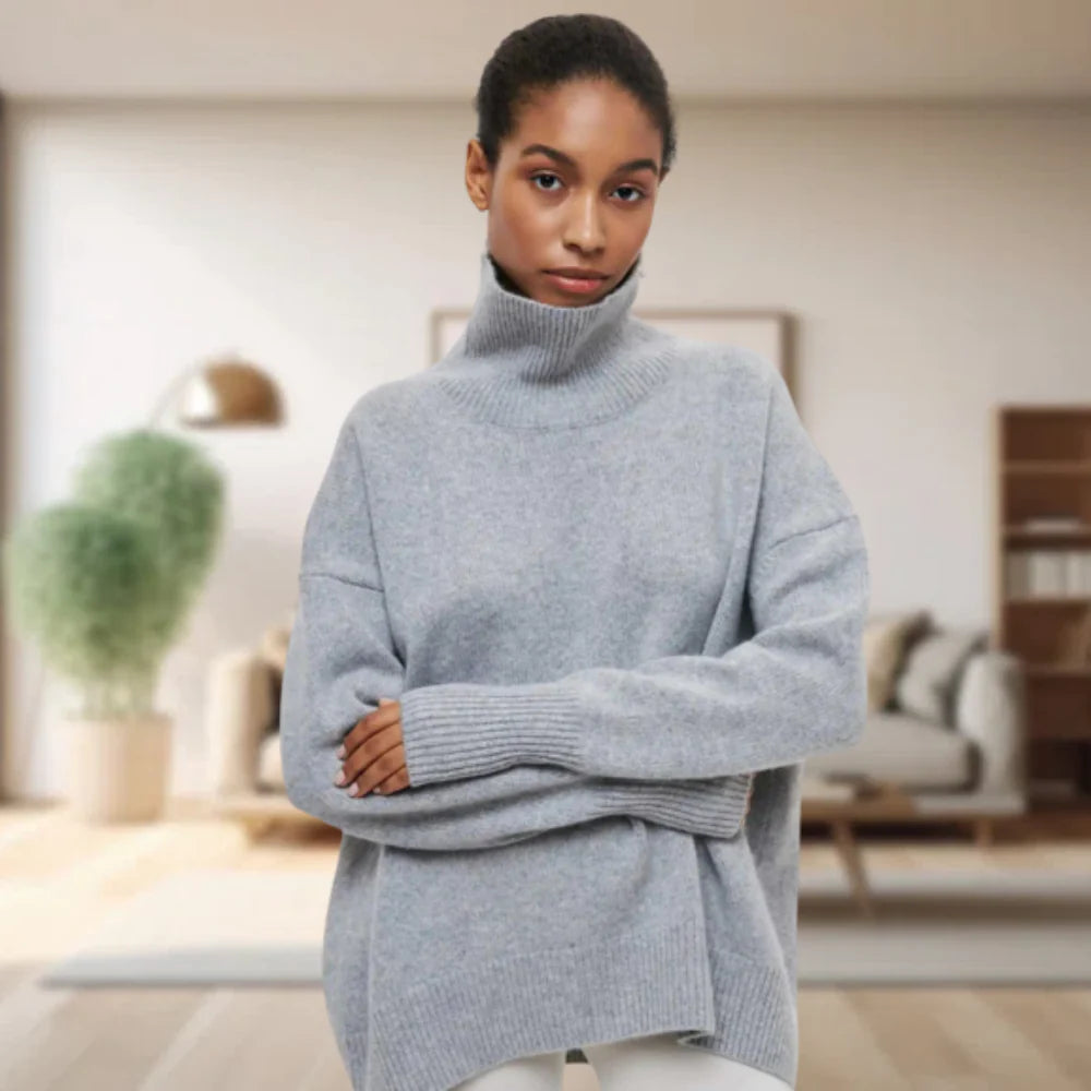 Calista | Klassischer Damen Rollkragenpullover