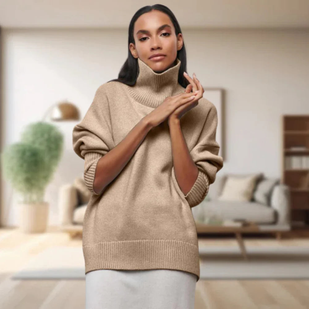 Calista | Klassischer Damen Rollkragenpullover