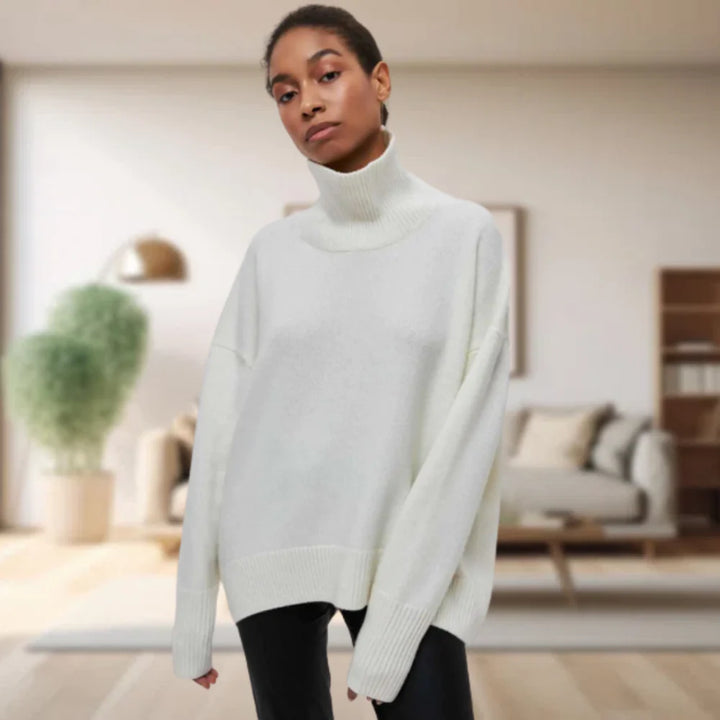 Calista | Klassischer Damen Rollkragenpullover