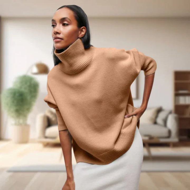 Calista | Klassischer Damen Rollkragenpullover