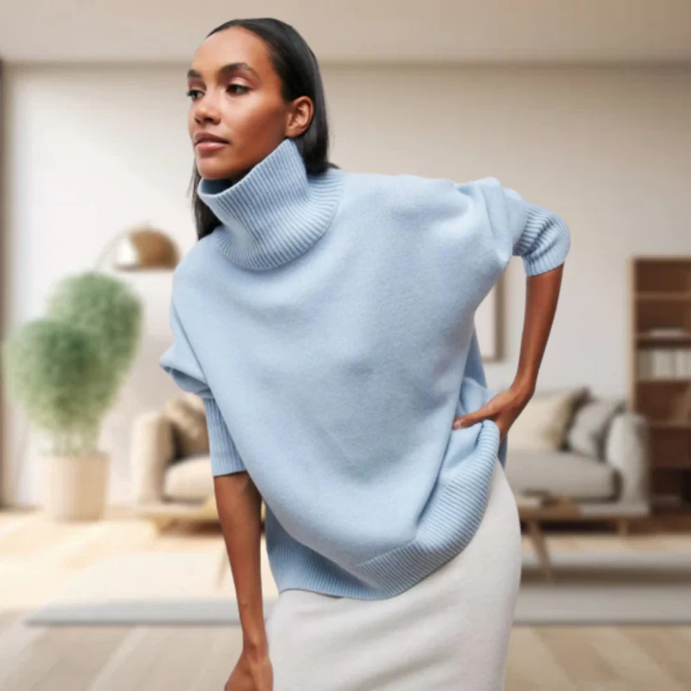 Calista | Klassischer Damen Rollkragenpullover