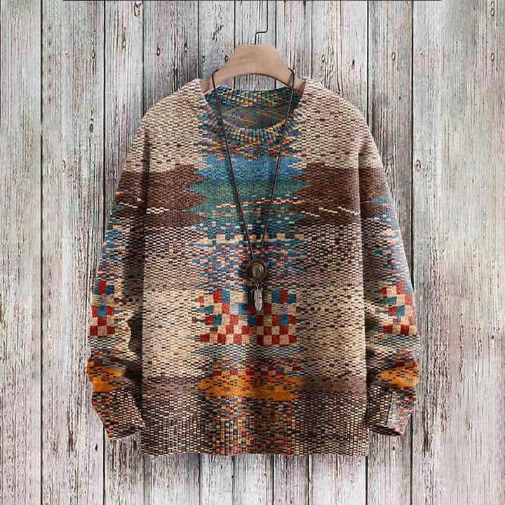 DORIS | ADVENTSPULLOVER mit festlichen Motiven und weichem Stoff