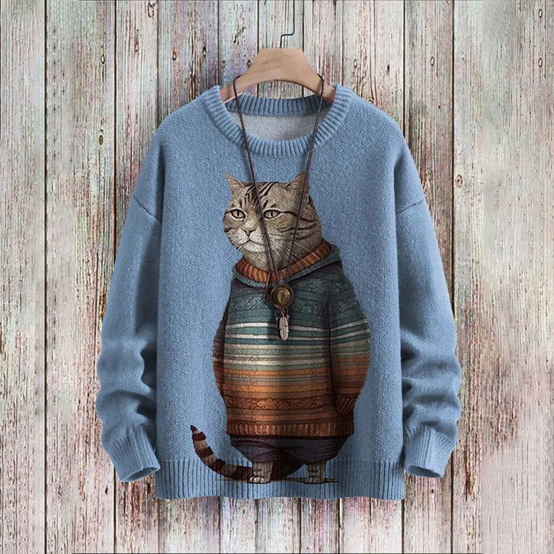 DORIS | ADVENTSPULLOVER mit festlichen Motiven und weichem Stoff