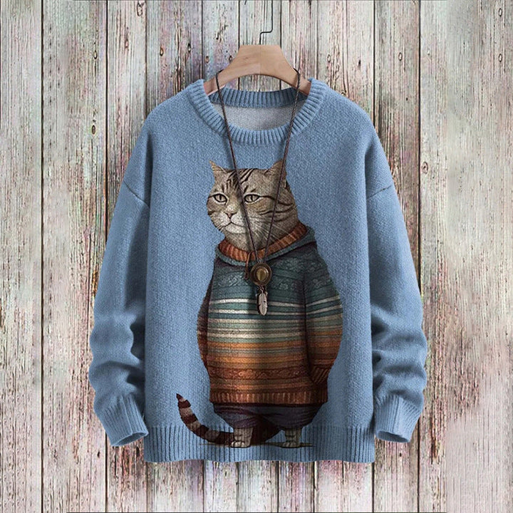 DORIS | ADVENTSPULLOVER mit festlichen Motiven und weichem Stoff