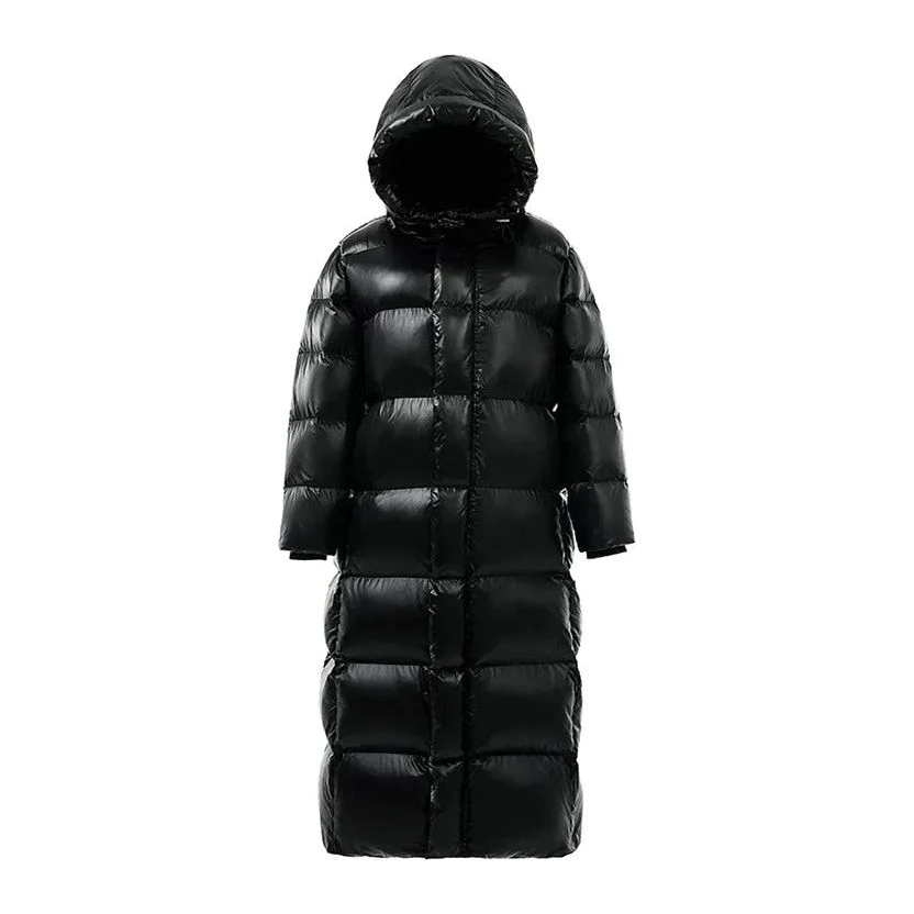 Phoebe | Lange Daunenjacke im modernen Puffer-Stil