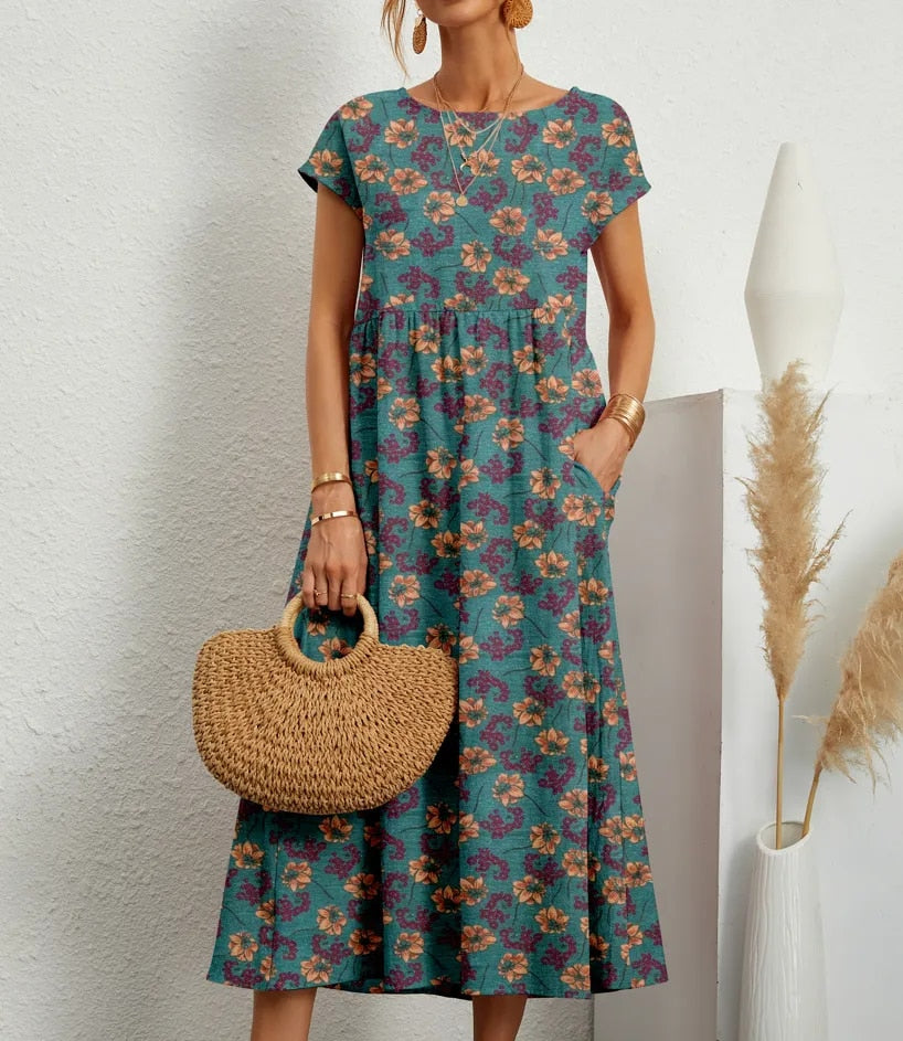 Josephine | Blumenkleid im klassischen Design