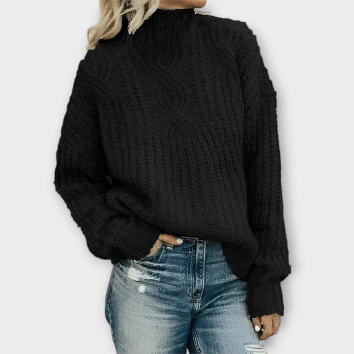 Sophie | Gemütlicher Strickpullover lässig und modern
