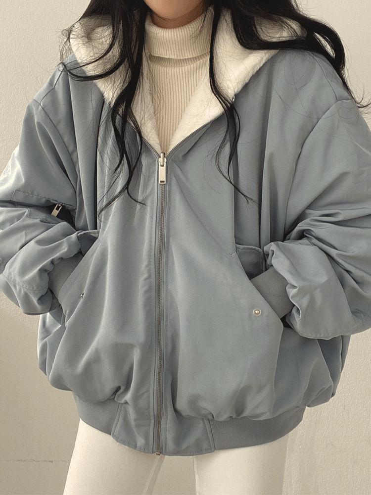 Britta | Warme Wendejacke mit weichem Innenfutter