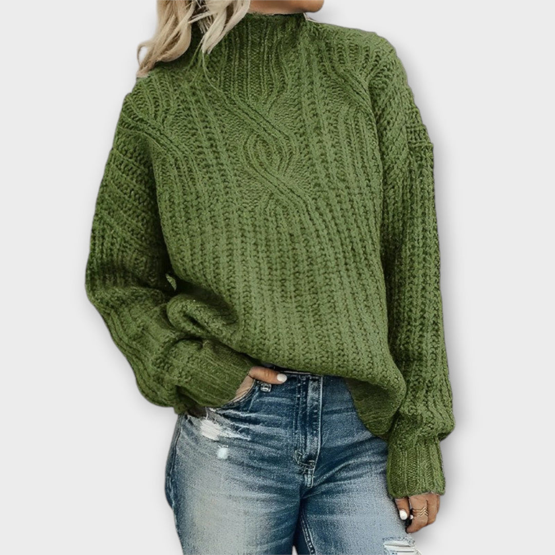 Sophie | Gemütlicher Strickpullover lässig und modern
