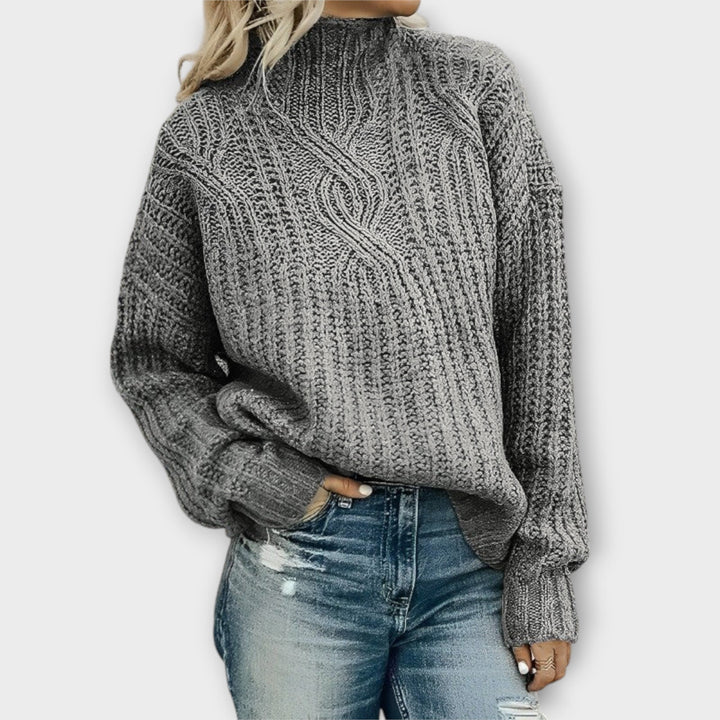 Sophie | Gemütlicher Strickpullover lässig und modern