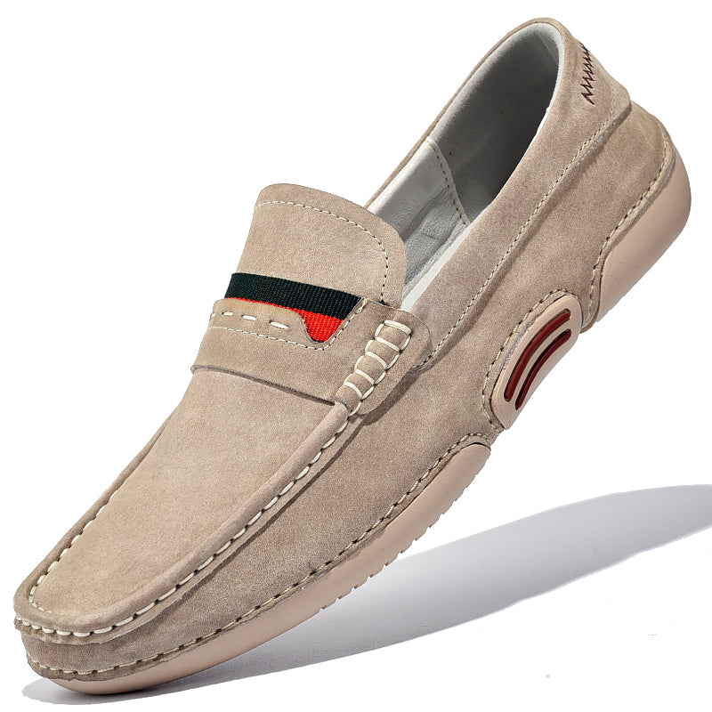 GENOVA ECHTE WILDLEDER LOAFERS für stilvolle City-Ausflüge