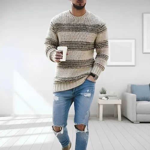 Reimar | Streifenpullover mit modernem Design
