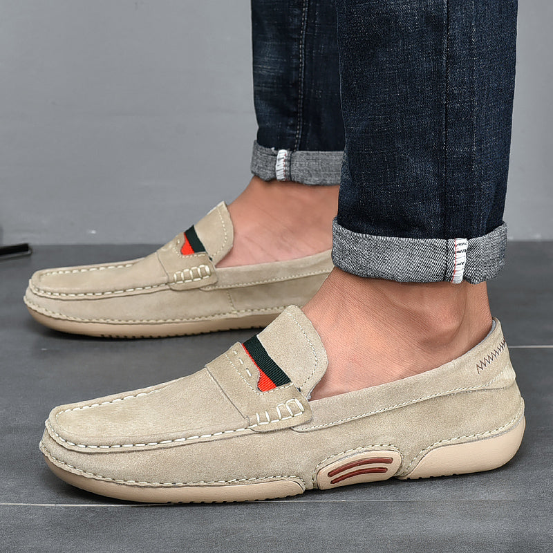 GENOVA ECHTE WILDLEDER LOAFERS für stilvolle City-Ausflüge