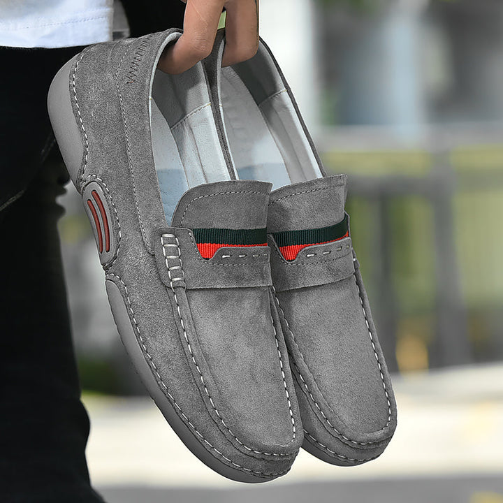 GENOVA ECHTE WILDLEDER LOAFERS für stilvolle City-Ausflüge