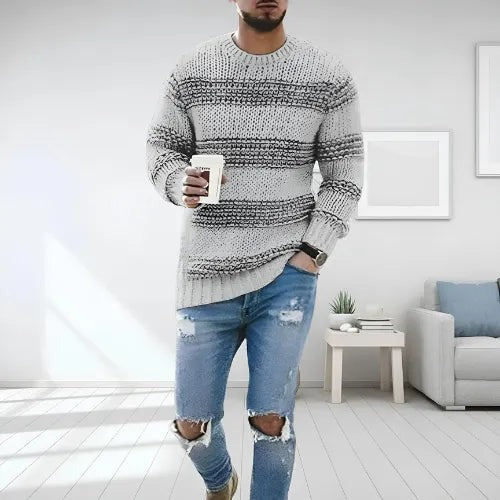Reimar | Streifenpullover mit modernem Design