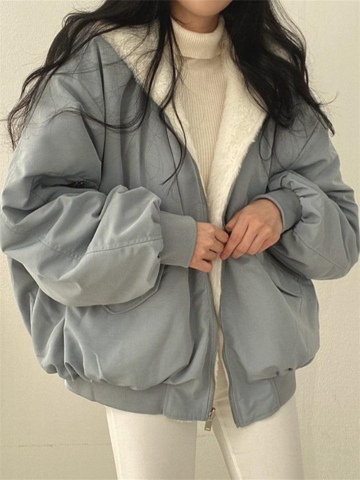 Britta | Warme Wendejacke mit weichem Innenfutter