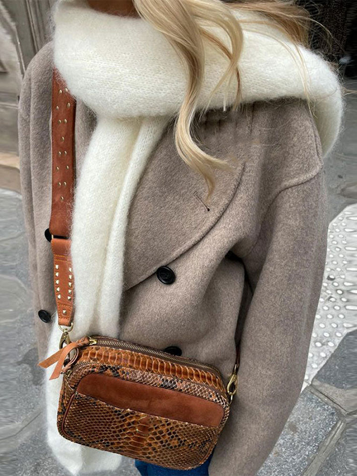 Diane | Eleganter Wollmantel für kalte Herbsttage
