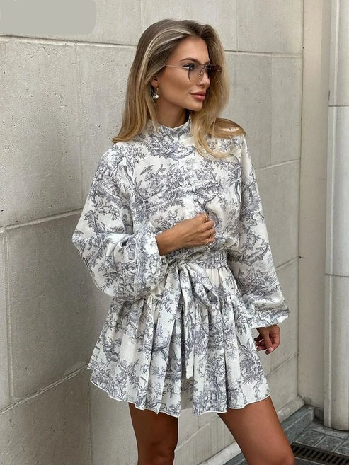 Lia | Minikleid mit Puffärmeln und Stil