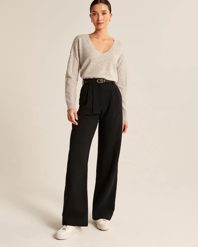 Elena's Ease | Hose mit weitem Bein und Komfort