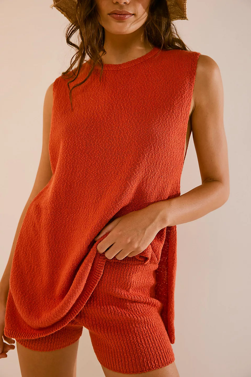 MiaRose | Gestricktes Top & Shorts Set für Damen