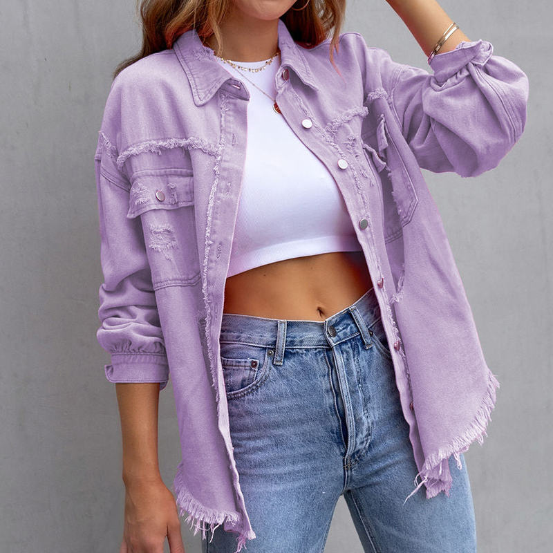 Laura Bunte Jeansjacke für fröhliche Outfits im Alltag und Sommer