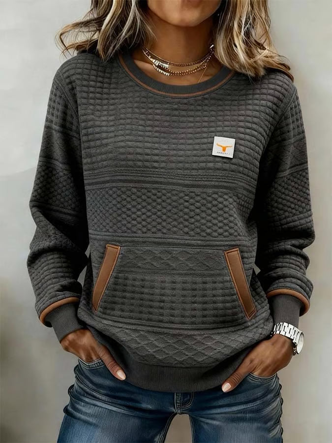 Nina | Damen Retro-Pullover für Freizeit und Natur